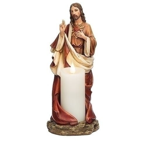 10"H Sacred Heart of Jesus - Treasured Accents