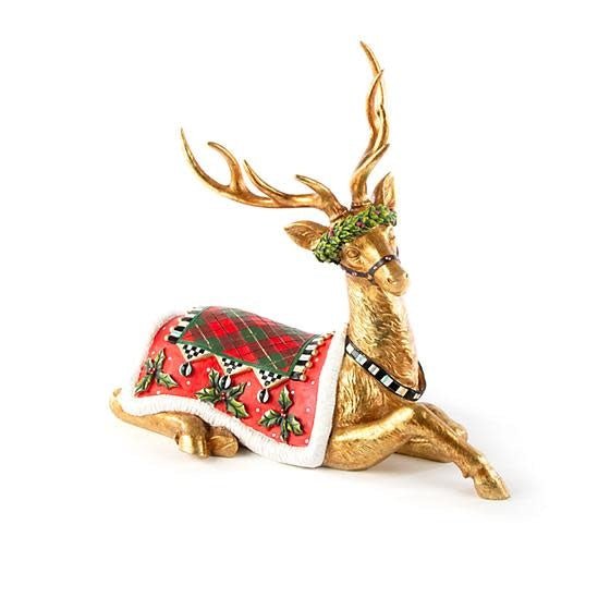 Aberdeen Reindeer - Sitting - Treasured Accents