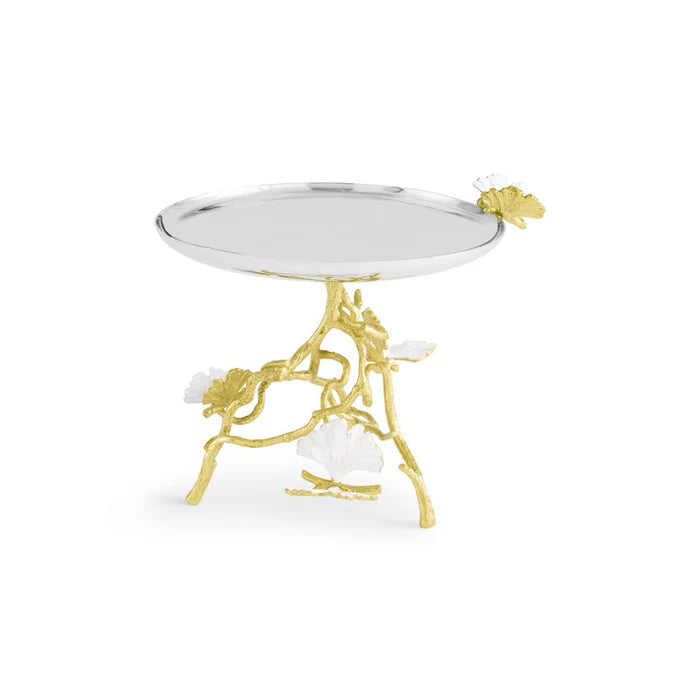 Butterfly Gingko Gold Candy Dish