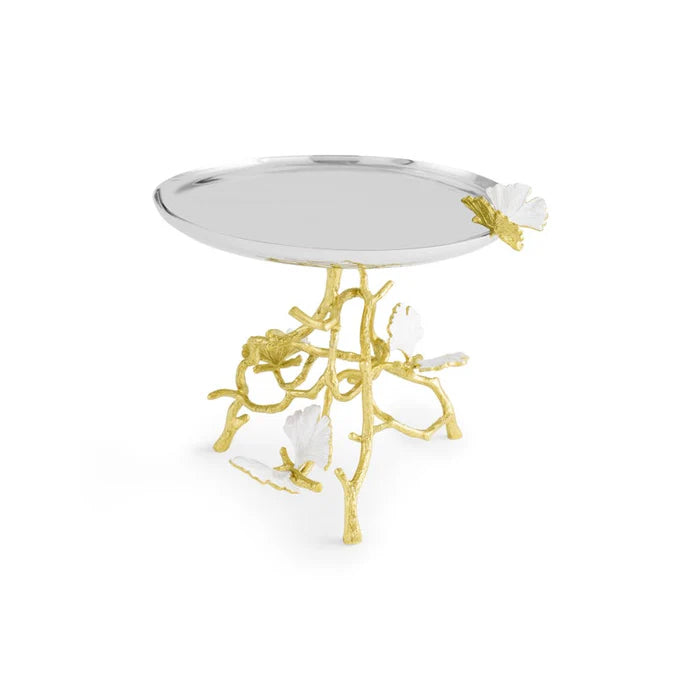 Butterfly Gingko Gold Candy Dish