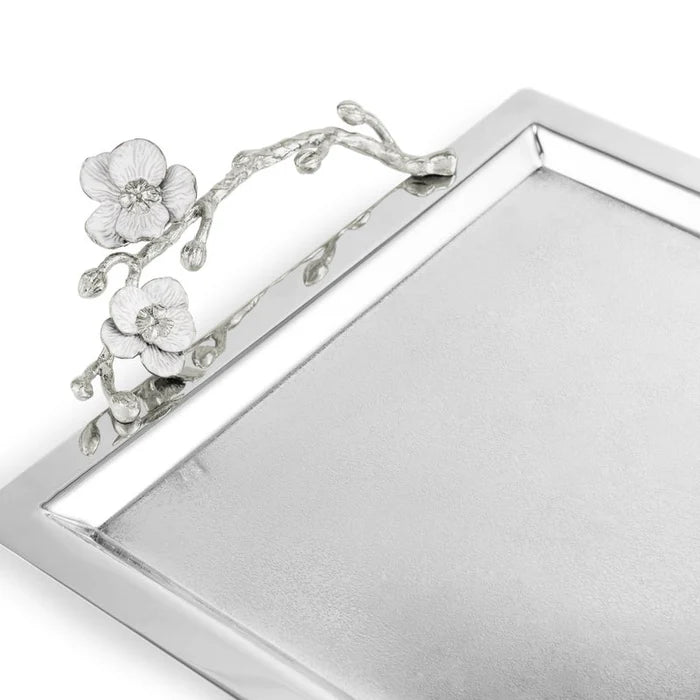 Silver Orchid Large Tray