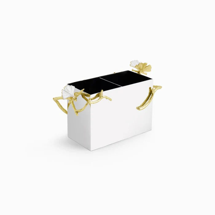 Butterfly Gingko Gold Cutlery Holder