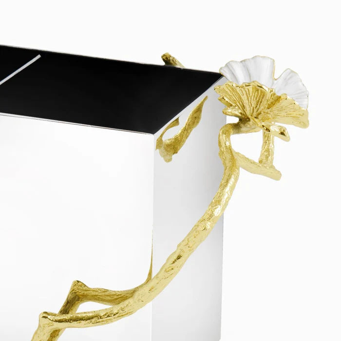 Butterfly Gingko Gold Cutlery Holder