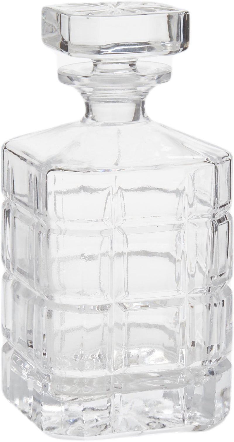 Cross Hatch Decanter