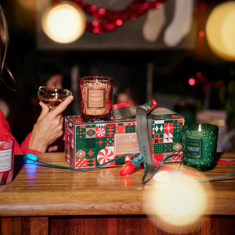 Holiday Essentials Candle Trio Assorted Gift Set