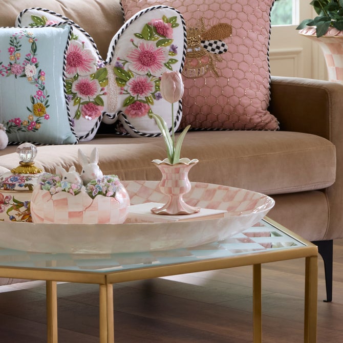 Rosy Garden Tulip in Vase