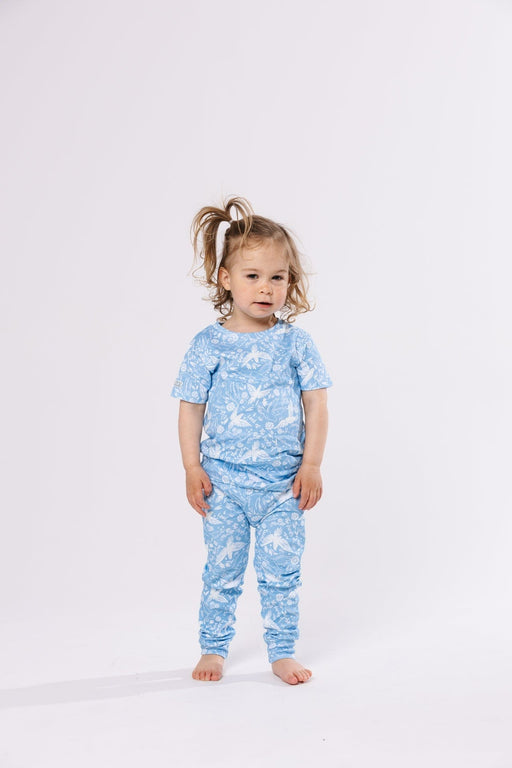 Holy Pals Two Piece Birds of the Air Short Sleeve Set Cotton