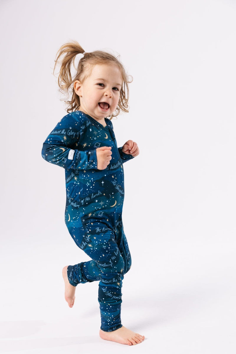 Holy Pals Onesie Work of His Hands Footless Onesie Bamboo