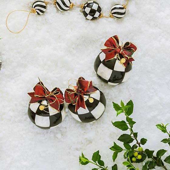 Jester Fancy Ornaments - Small - Set of 3