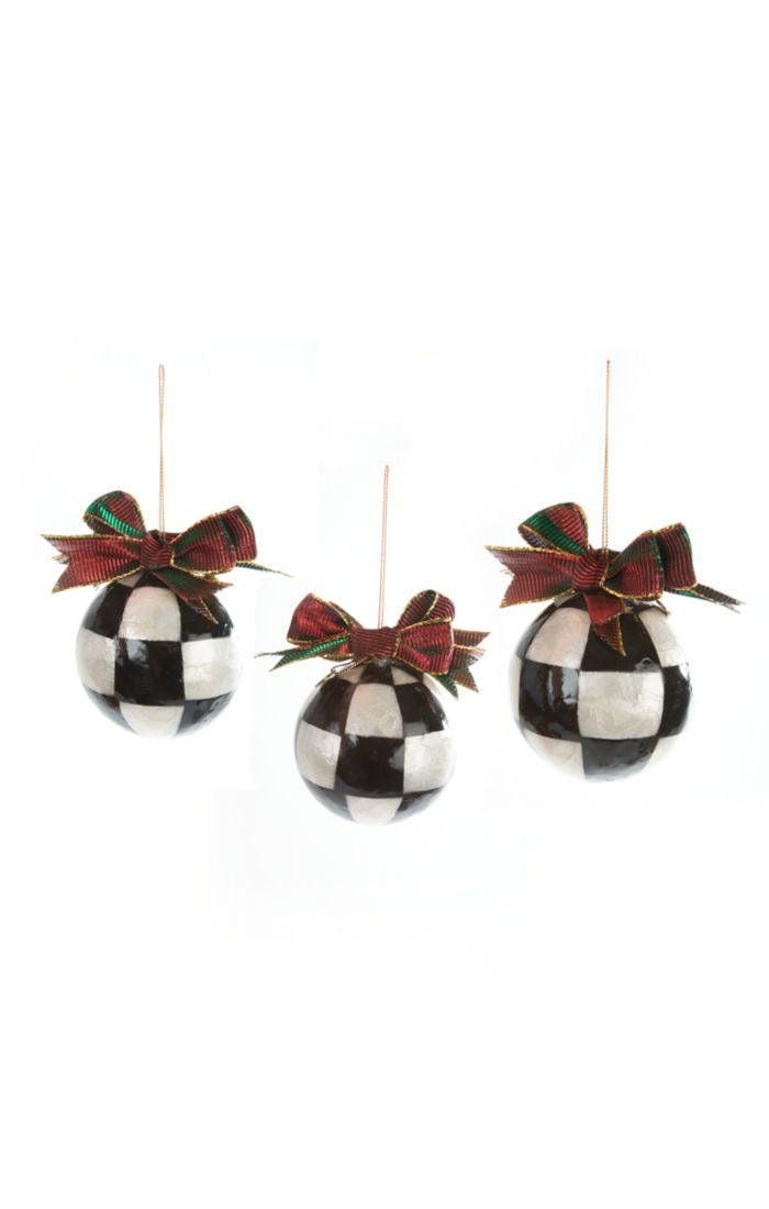Jester Fancy Ornaments - Small - Set of 3