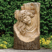 Roman Religious Items Joseph's Studio Carved-Look Cross with Jesus Garden Statue