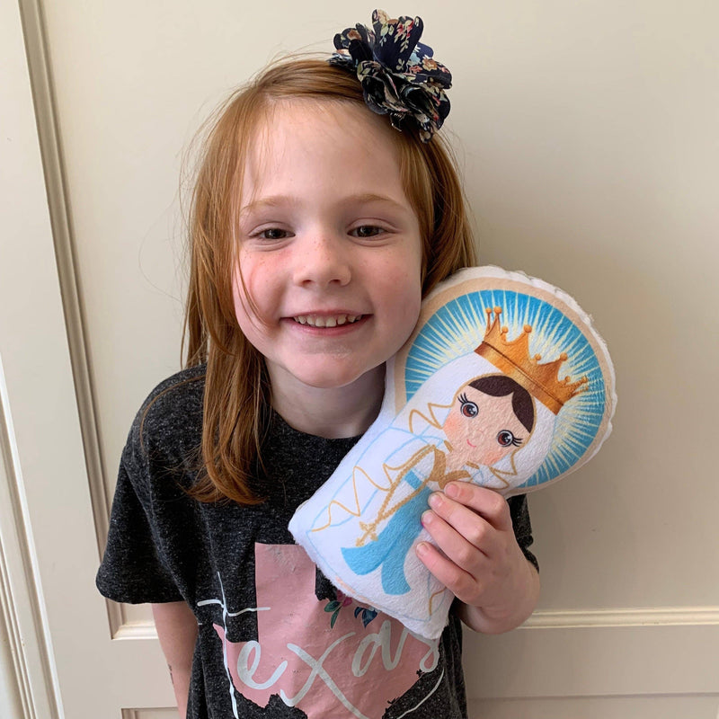 Our Lady of Lourdes Stuffed Doll. Saint Gift. Easter Gift. Baptism. Catholic Baby Gift. Our Lady of Lourdes Gift. Mary Doll.: No thank you! / Ships 1 week