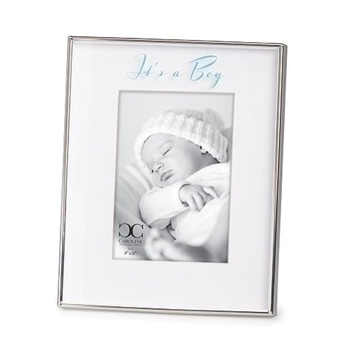 8.75"H Boy Floating Frame - Treasured Accents