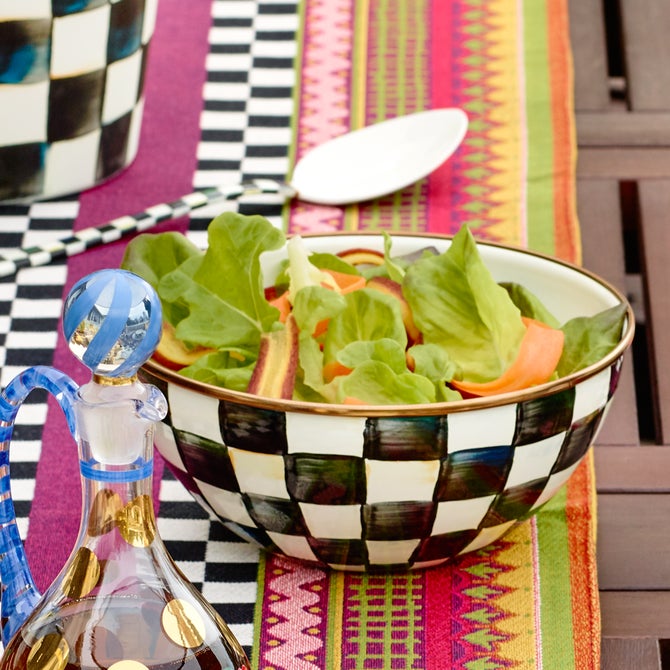 Mackenzie-Childs Courtly Check Small Everyday Bowl