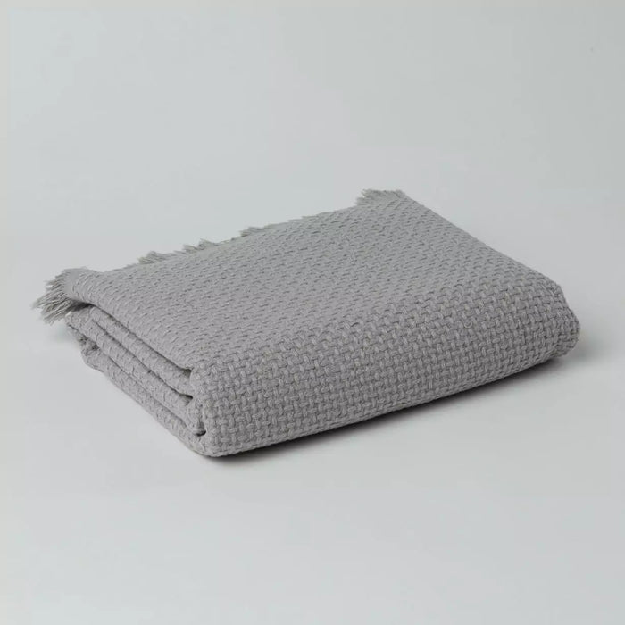 Arya | Stonewashed 100% Cotton Throw Blanket