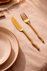 MESO Dining Emma Flatware Brass (Set of 20) by MESO