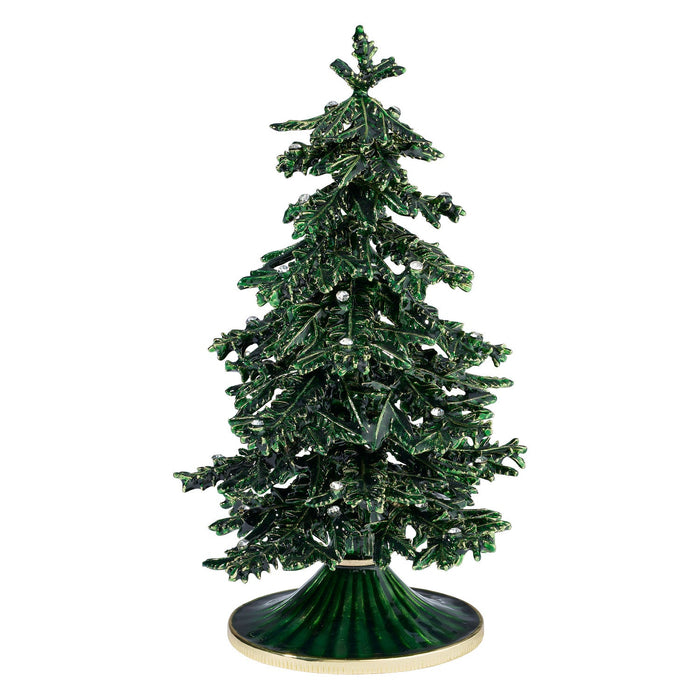 Green Enamel Tree