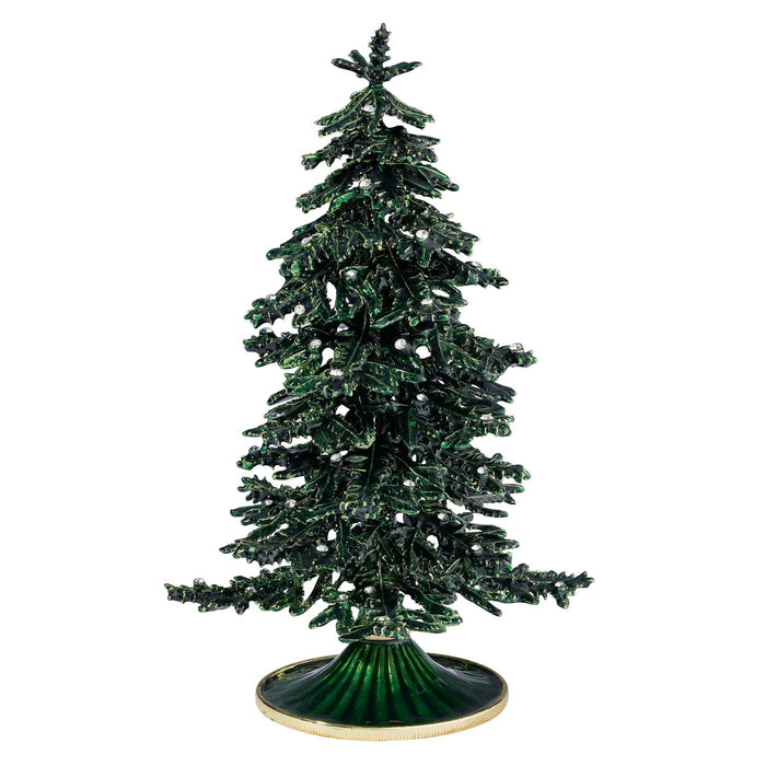 Green Enamel Tree