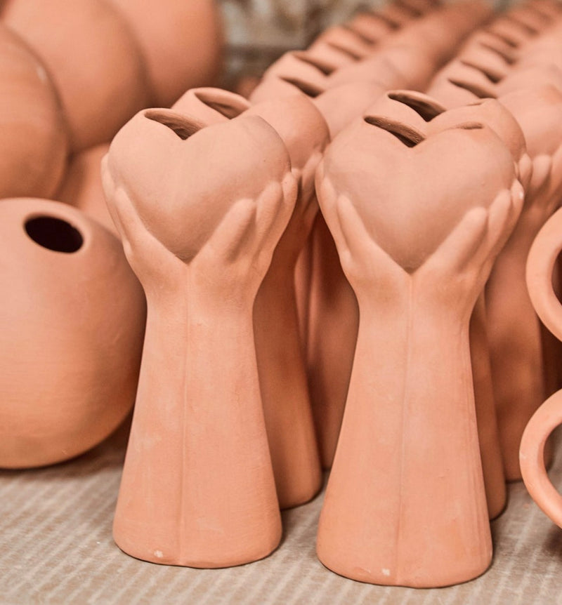 Collectors Series: Vase Edition - Heart & Hand Vase