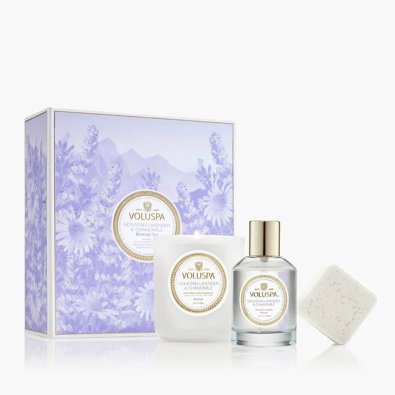 Mountain Lavender & Chamomile Retreat Ritual Gift Set