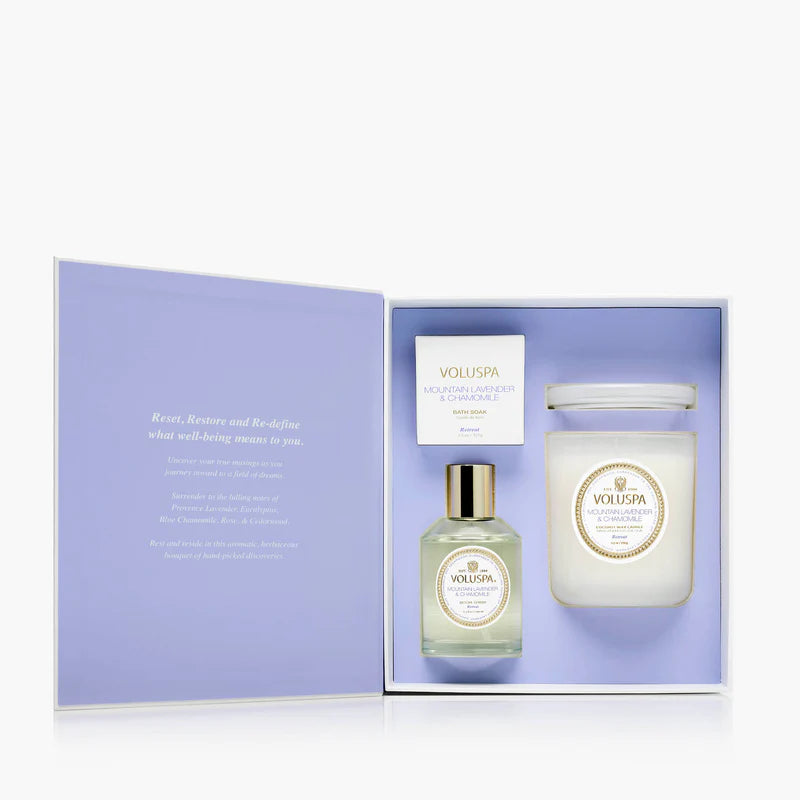 Mountain Lavender & Chamomile Retreat Ritual Gift Set