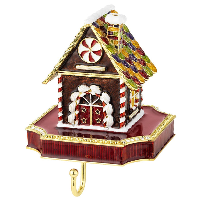 Gingerbread Box Stocking Holder