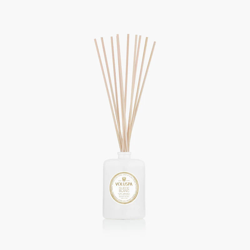 Suede Blanc Reed Diffuser