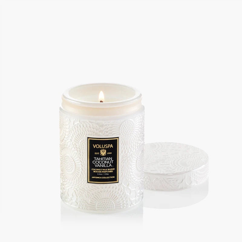 Tahitian Coconut Vanilla Small Jar Candle