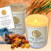 Abbey + CA Gift Saint Scentspirations Candles: Saint Jude - Frankincense & Myrrh