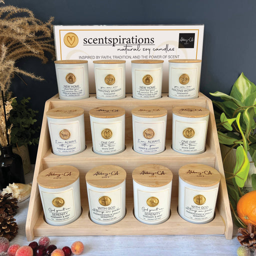 Abbey + CA Gift Scentspirations Candles Display Unit