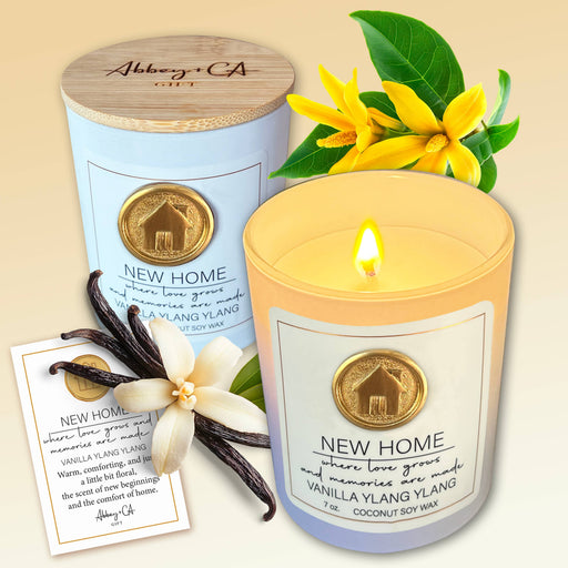 Abbey + CA Gift Scentspirations Candles: New Home - Vanilla Ylang Ylang