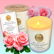 Abbey + CA Gift Scentspirations Candles: With God - Frankincense & Vanilla Monk Fruit