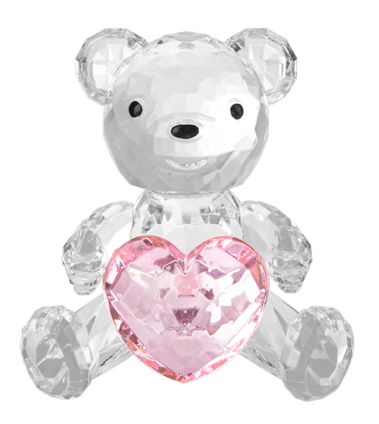 Pink Heart Bear