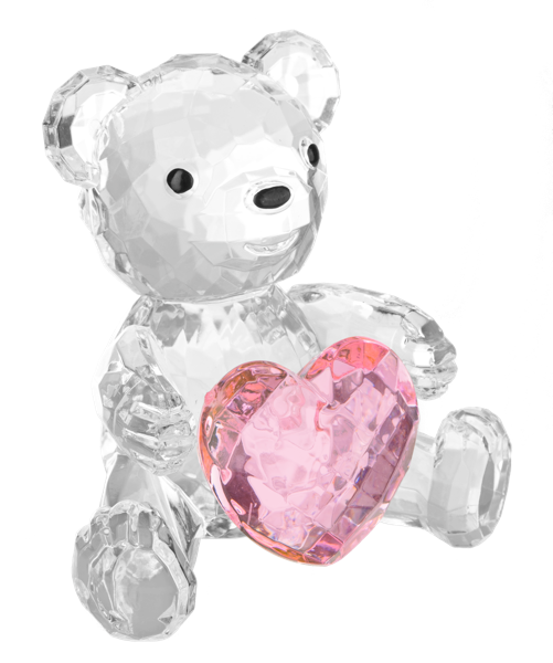 Pink Heart Bear