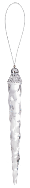 Twisting Icicle Ornaments