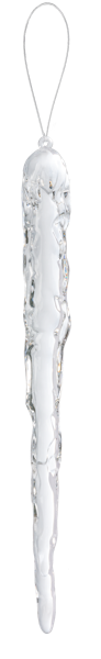 Winter Frost Icicle Ornaments