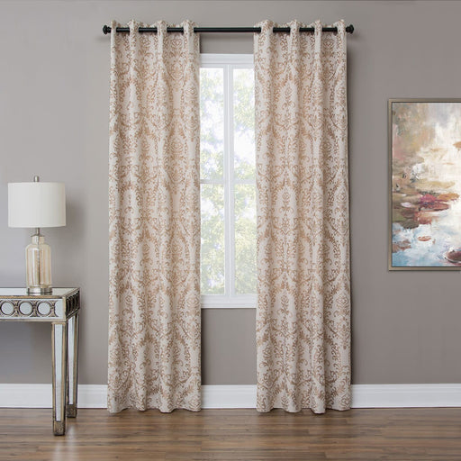 Aico Accents Atchinson 50x96 Window Panel - Pewter