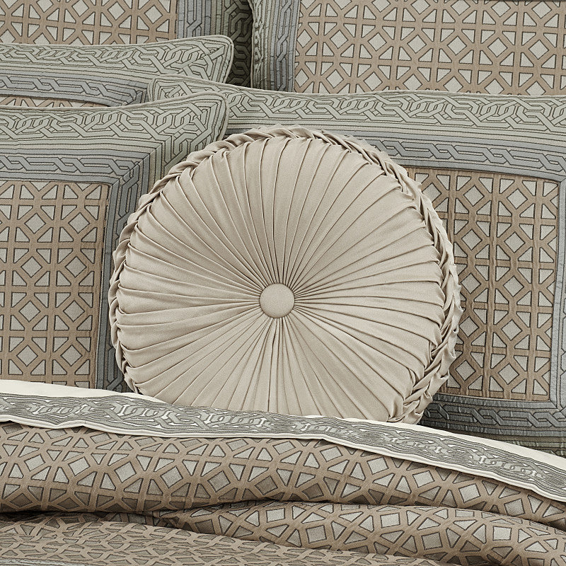 Alaro Tufted Round Decorative Throw Pillow