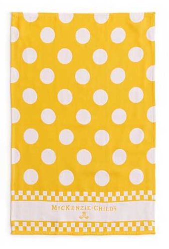 Argyle Dish Towels - Yellow - Set of 3 - FINAL SALE - Treasured Accents