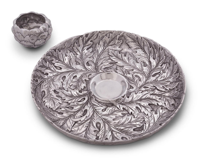 Arthur Court Bowls Artichoke chip and dip