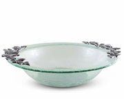 Arthur Court Bowls Butterfly Glass Salad Bowl
