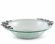 Arthur Court Bowls Butterfly Glass Salad Bowl