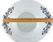 Arthur Court Bowls Butterfly Glass Salad Bowl