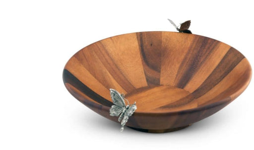 Arthur Court Bowls BUTTERFLY SALAD BOWL