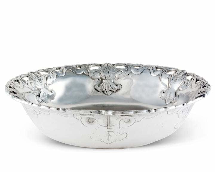 Arthur Court Bowls Fleur De Lis 12 Bowl