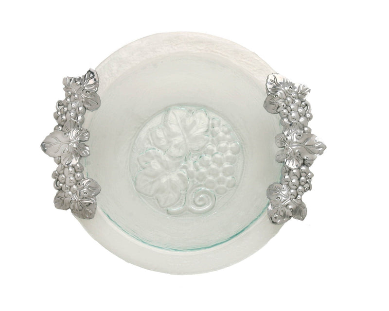 Arthur Court Bowls Grape Glass Salad Bowl