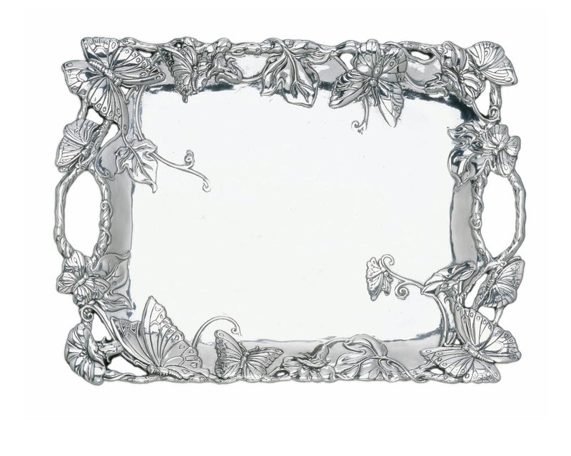 Arthur Court Butterfly Clutch Tray