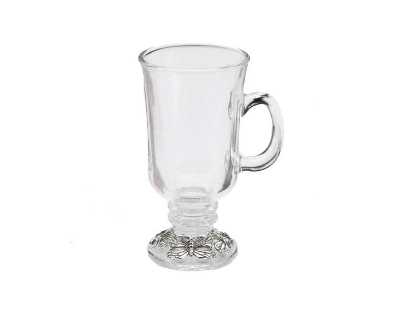 Arthur Court Butterfly Glass Mug