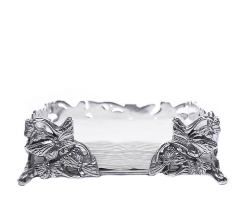 Arthur Court Butterfly Luncheon Napkin Box