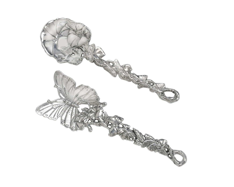 Arthur Court Butterfly Serving Set - Set/2